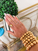 Load image into Gallery viewer, Gold 3 Piece Jumbo Bracelet Set