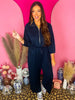 Luxknit Long Sleeve Jumpsuit Dusk