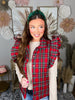 Load image into Gallery viewer, Red Plaid Puff Vest