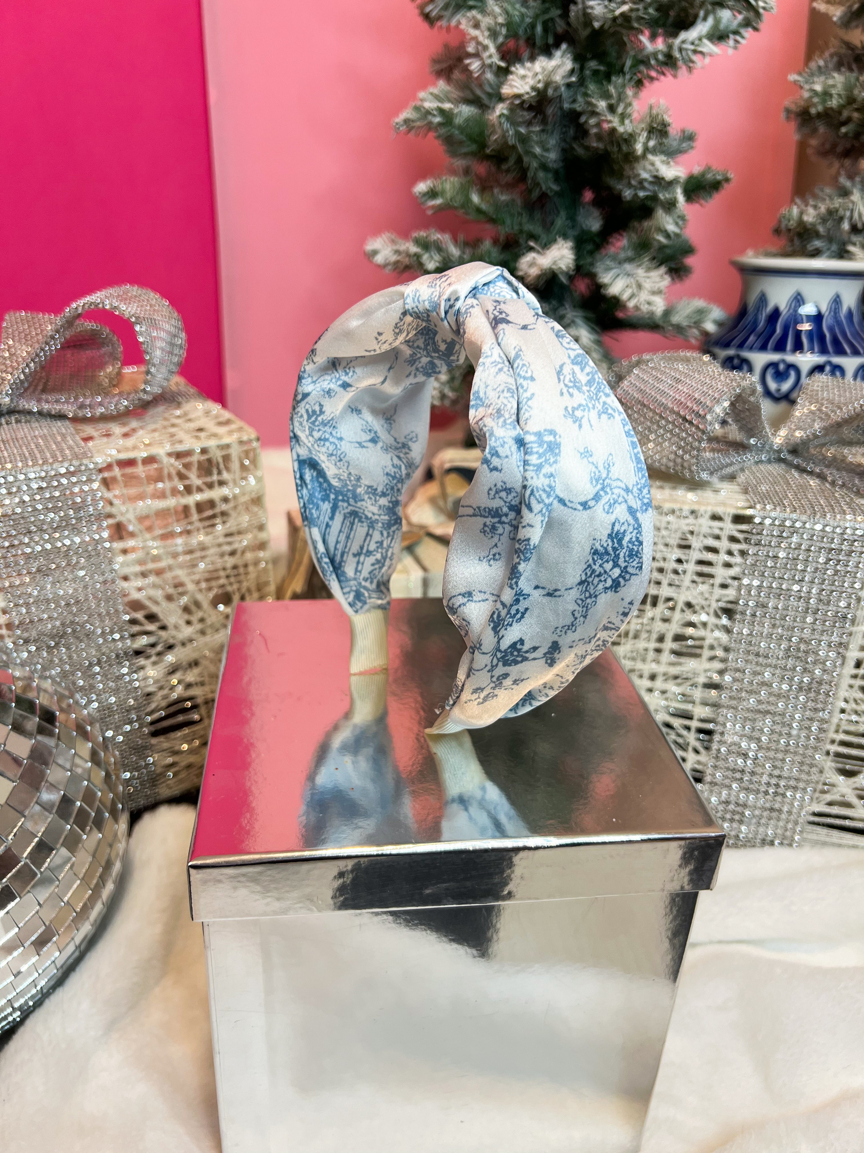 Floral Toile Headband