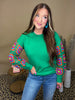 Load image into Gallery viewer, Cammie Green Sweater