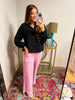 Rose Pink Utility Pants