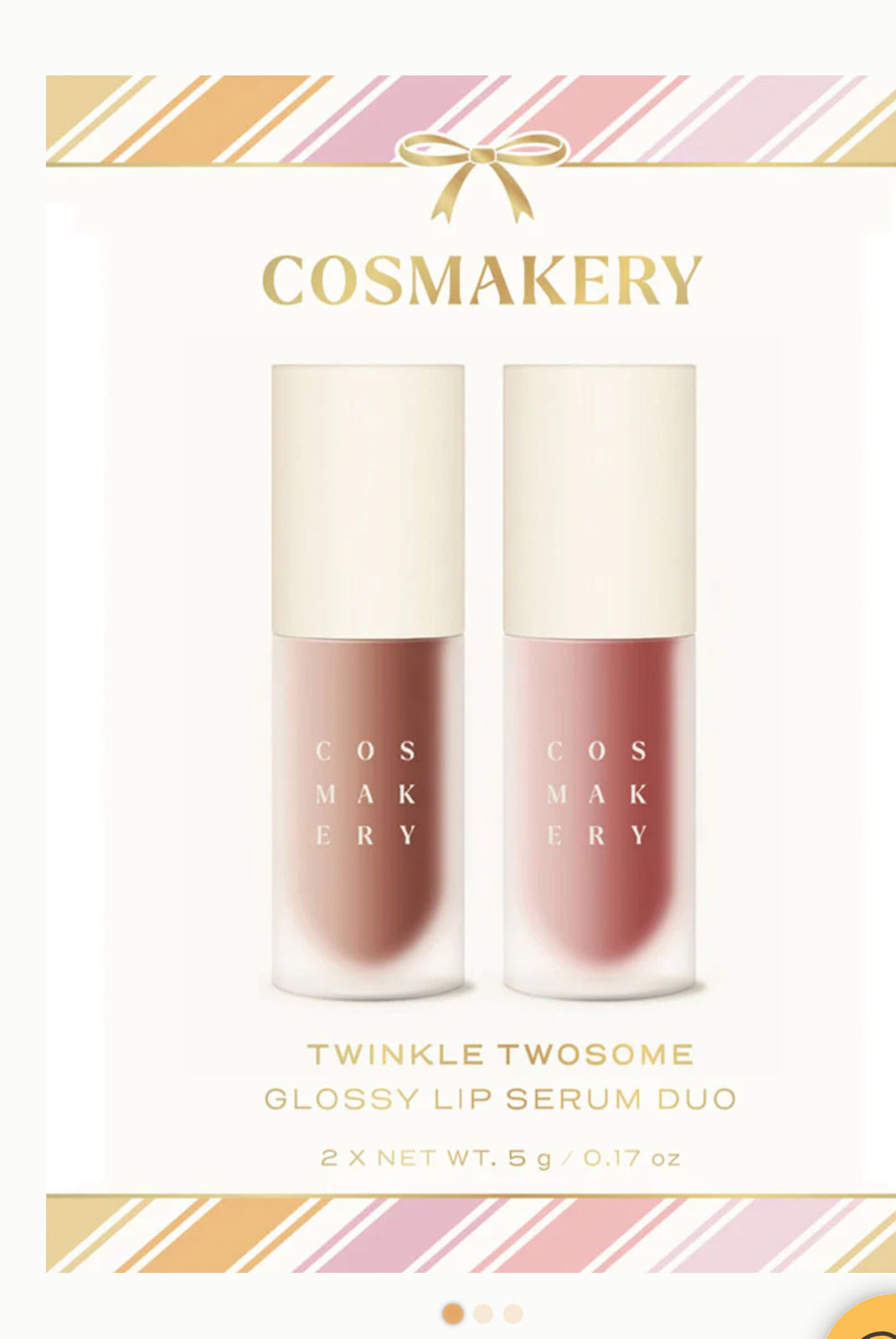 Nude TWINKLE TWOSOME - GLOSSY LIP SERUM DUO