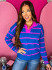 Bekah Striped Collared Sweater