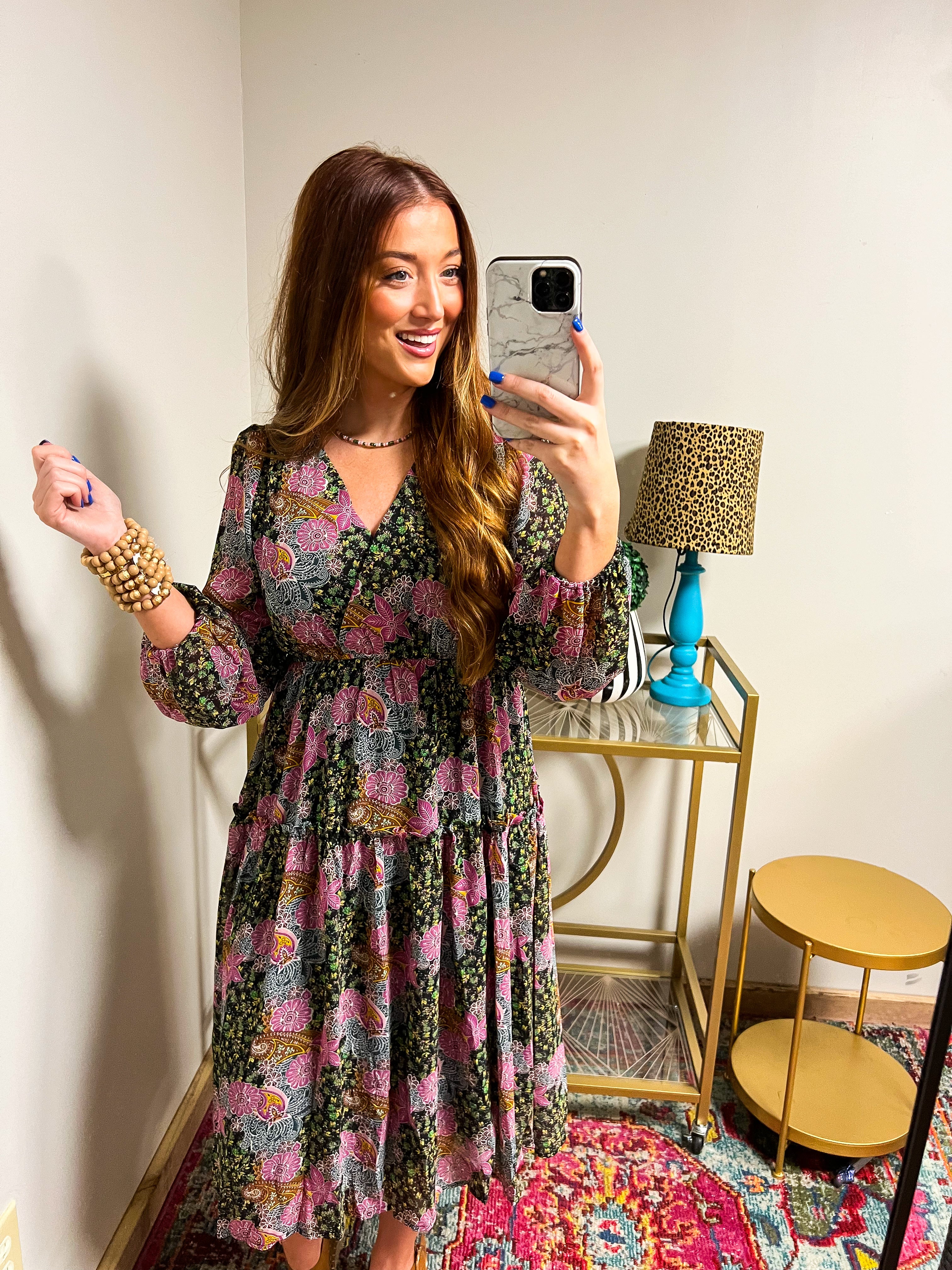 Blessed Days Midi Dress