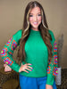 Load image into Gallery viewer, Cammie Green Sweater