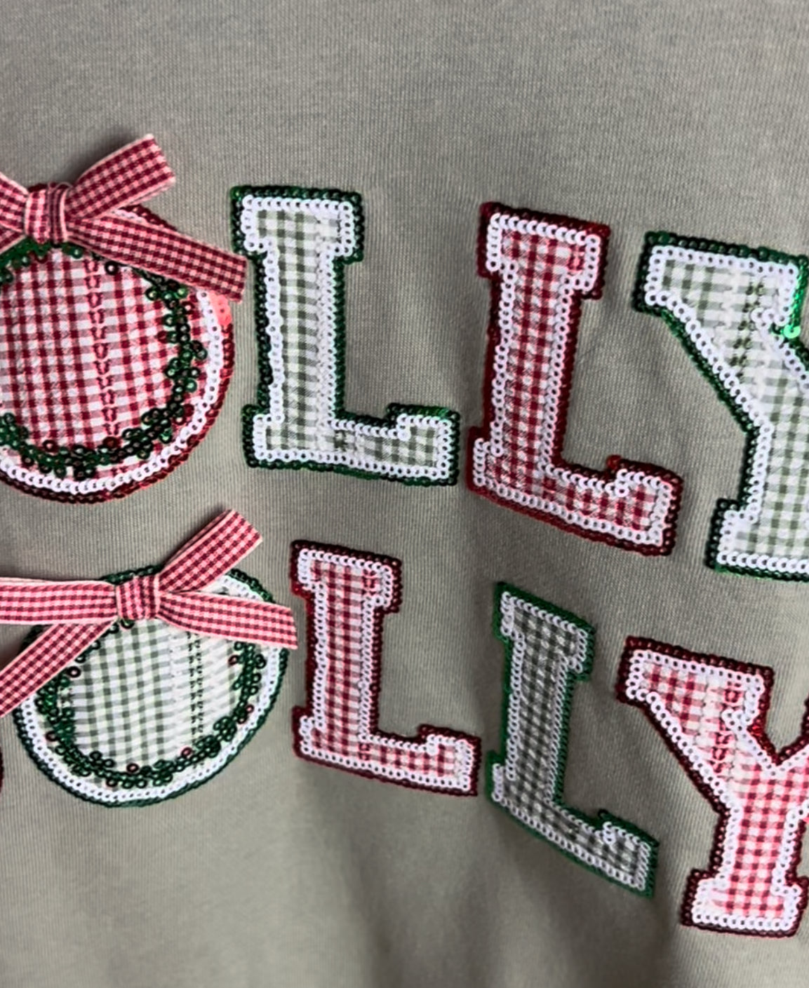 Holly Jolly Sage Pullover