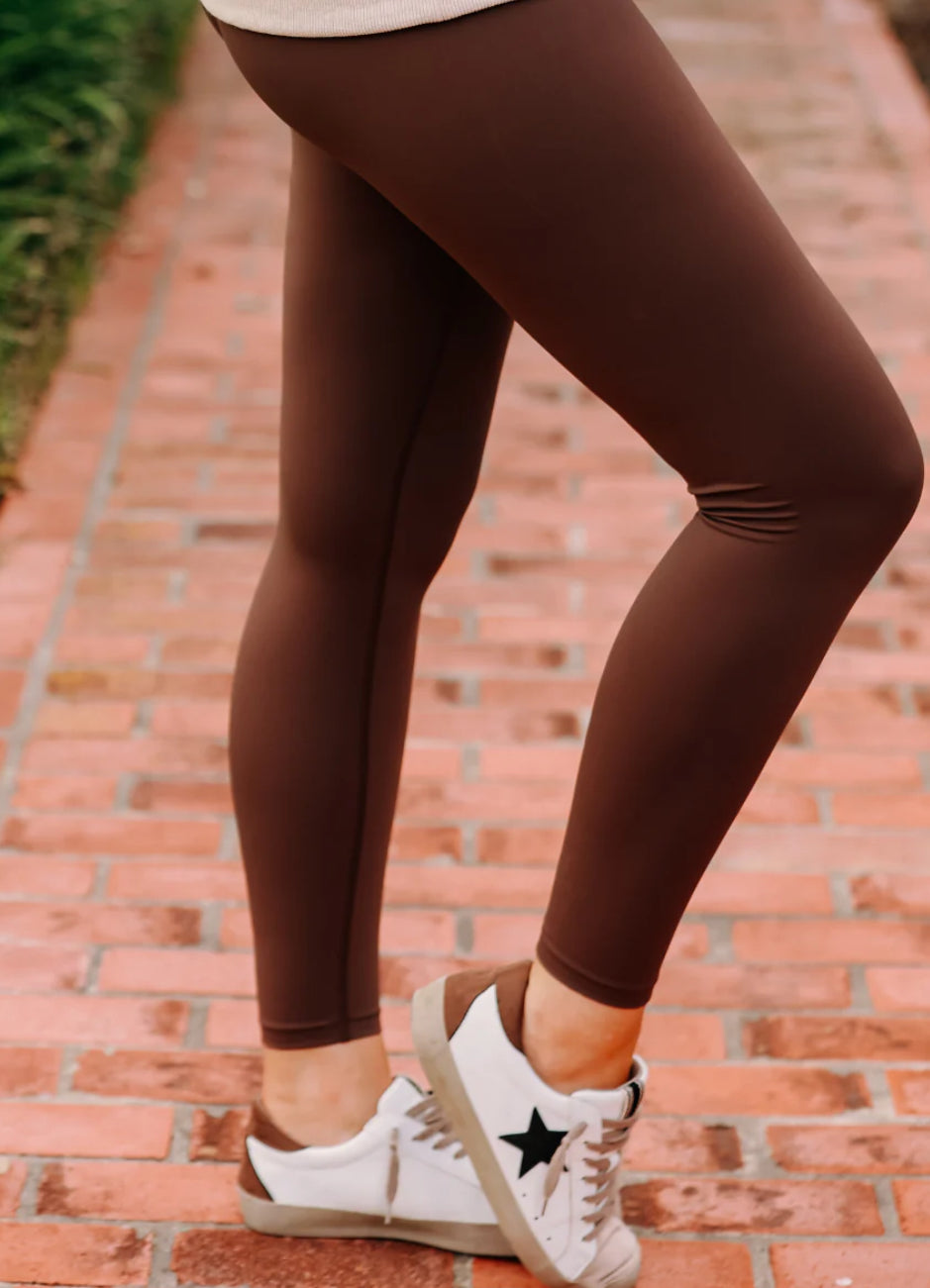 Jess Lea Julie Basic Legging - Chocolate