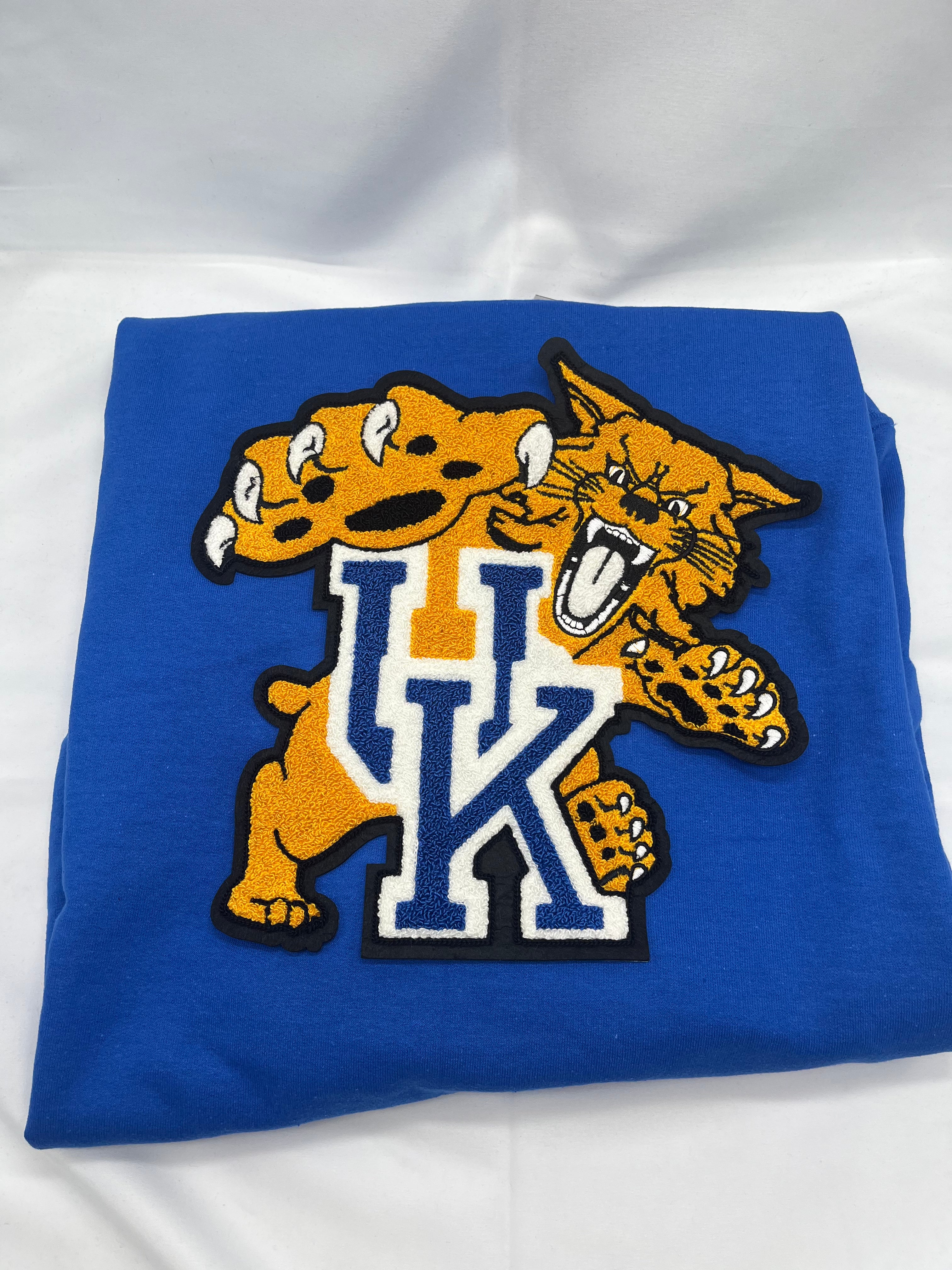 Wildcat Blue Patch Pullover