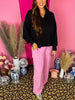 Rose Pink Utility Pants