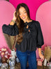 Ellington Black Bow Top