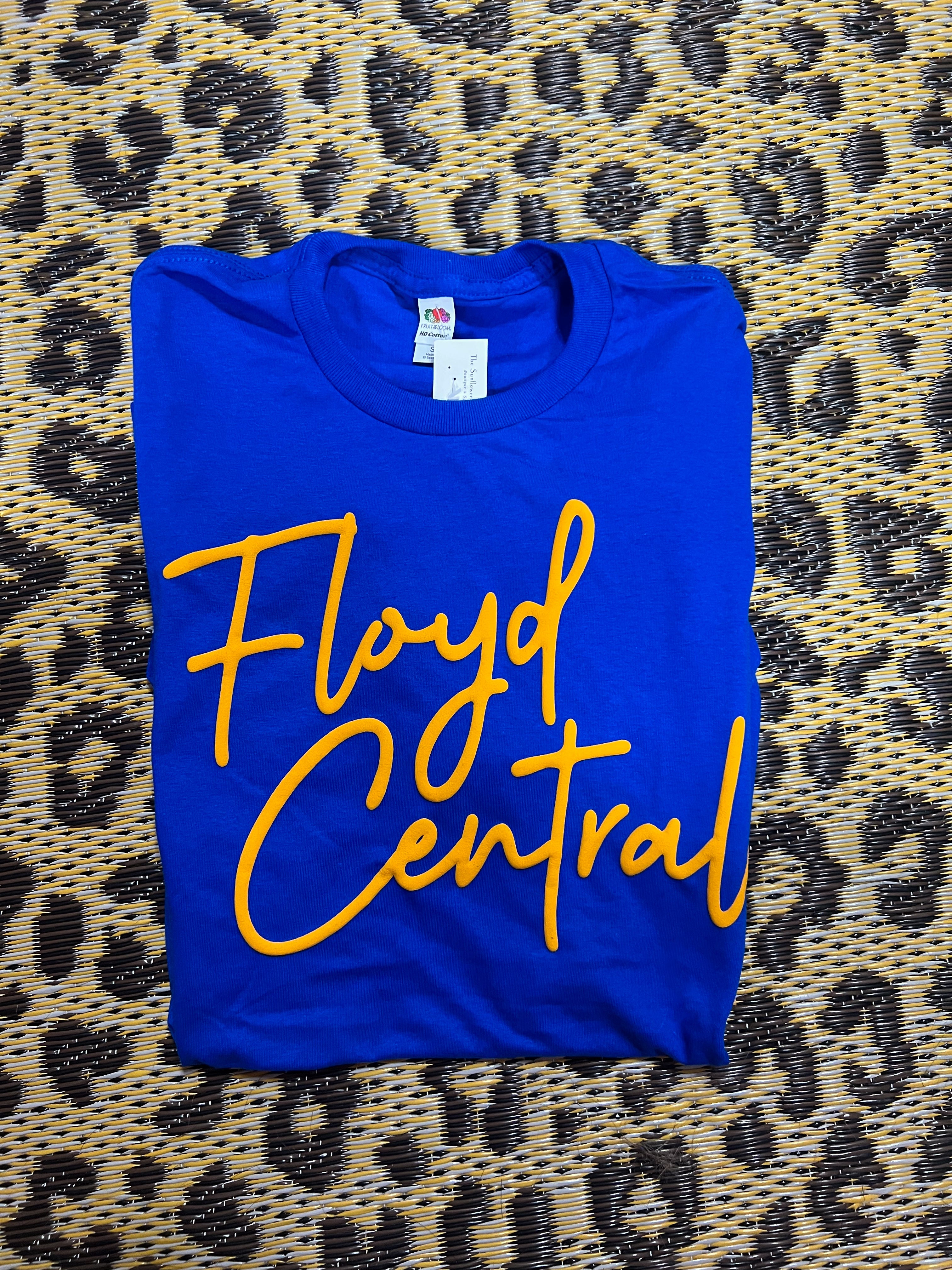 Royal Blue Magic Puff Floyd Central Tee