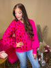 Load image into Gallery viewer, Trisha Colorblock Pink Sweater