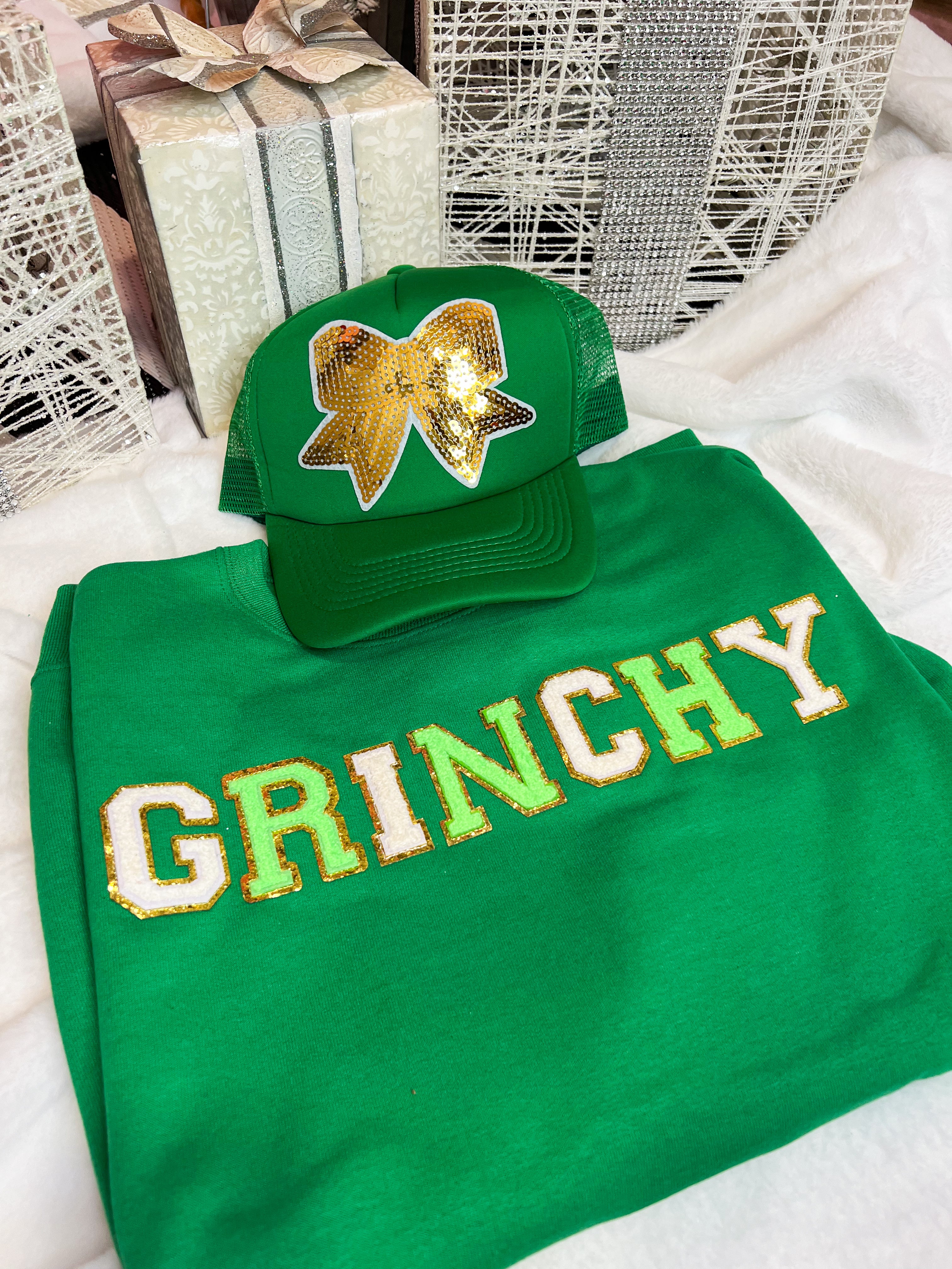 Grinchy Green Sweatshirt