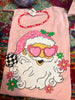 Blush Disco Pink Santa Graphic Tee