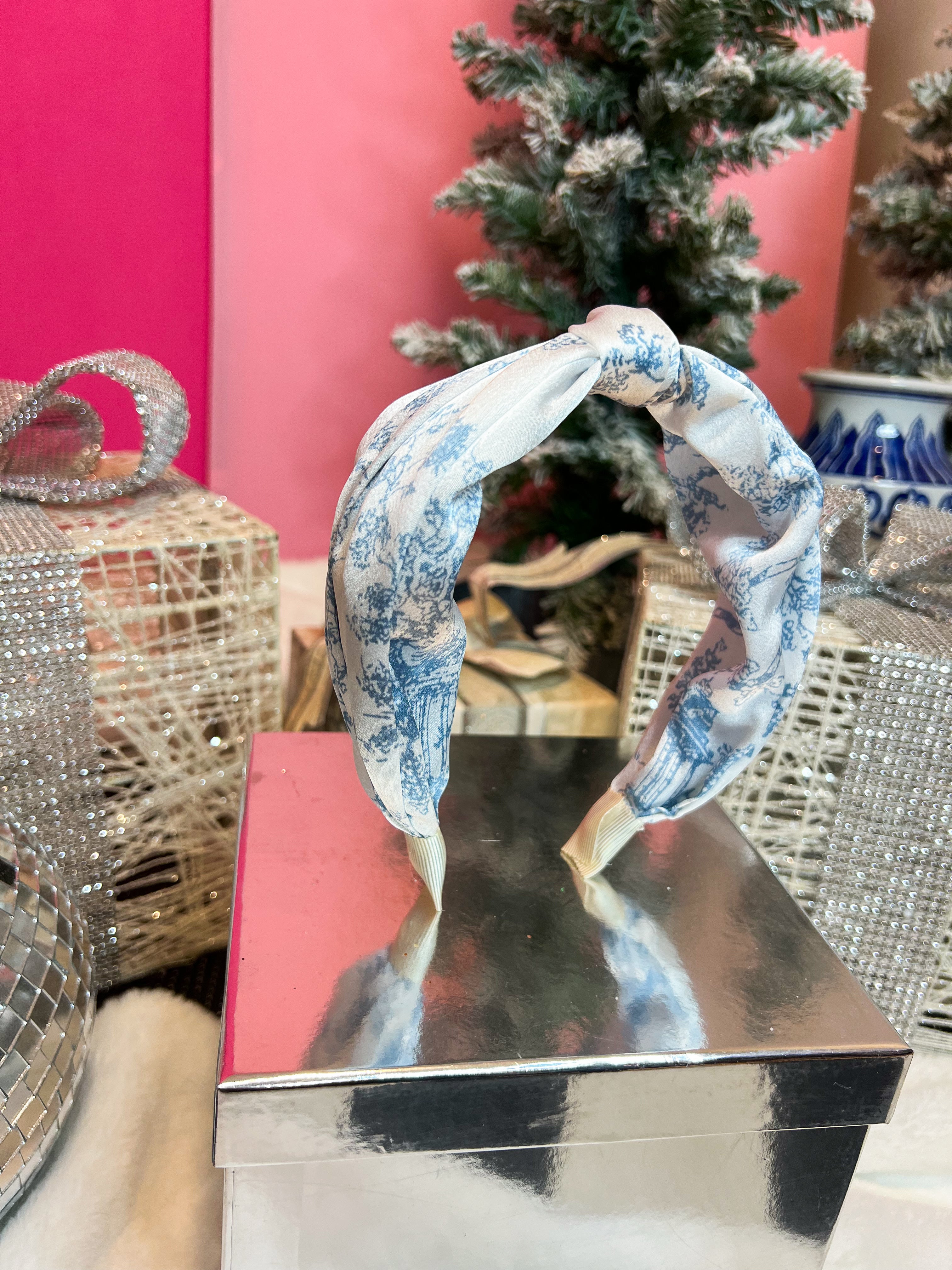 Floral Toile Headband