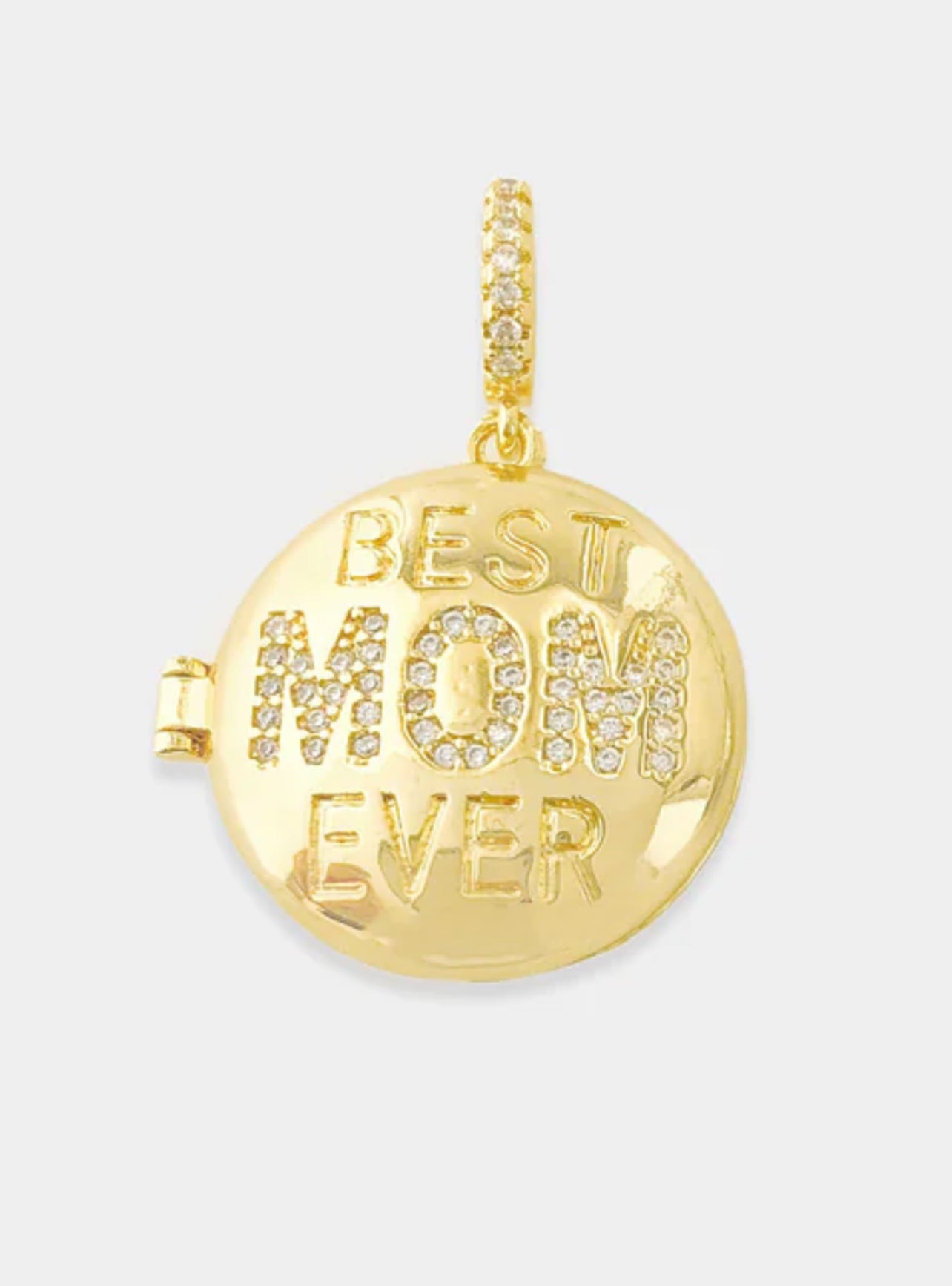 Best Mom Locket Charm