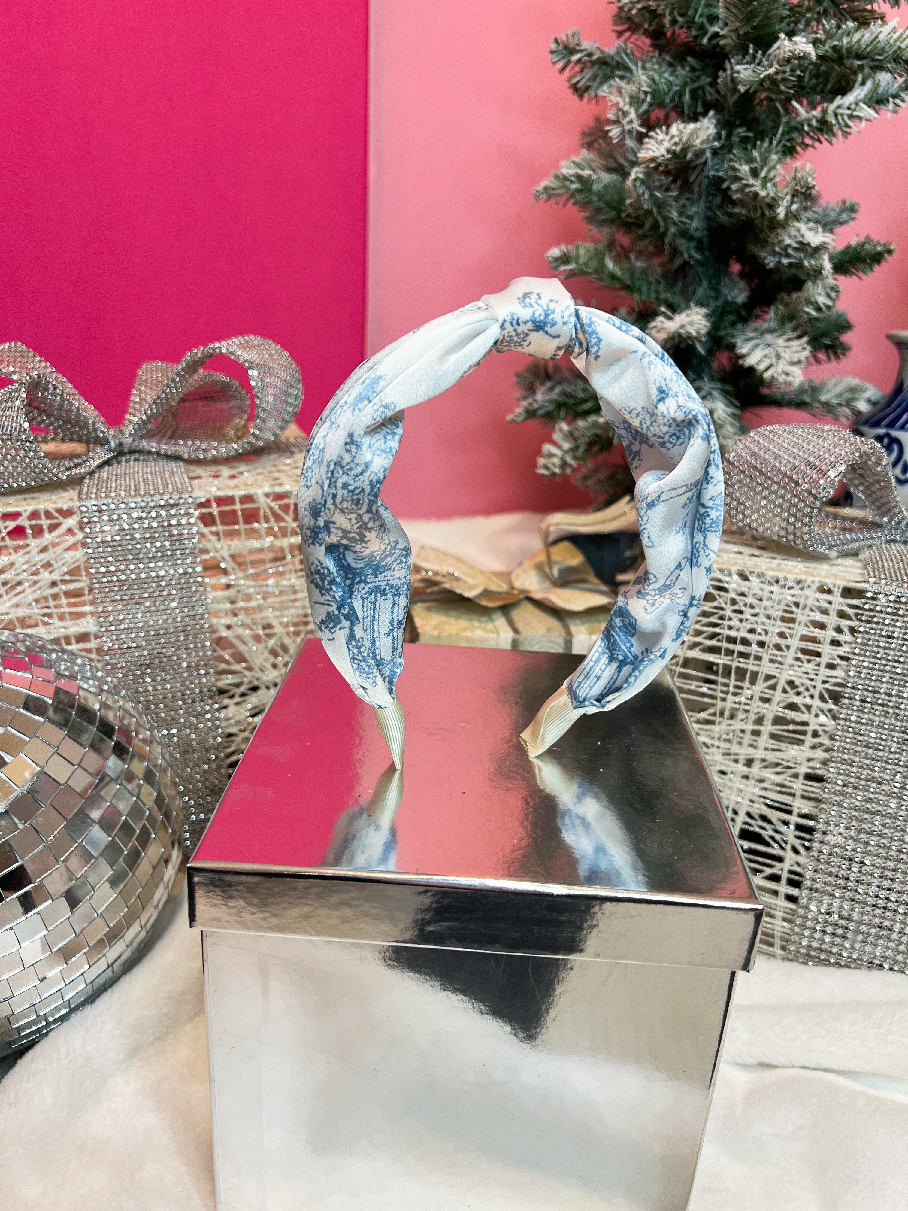 Floral Toile Headband