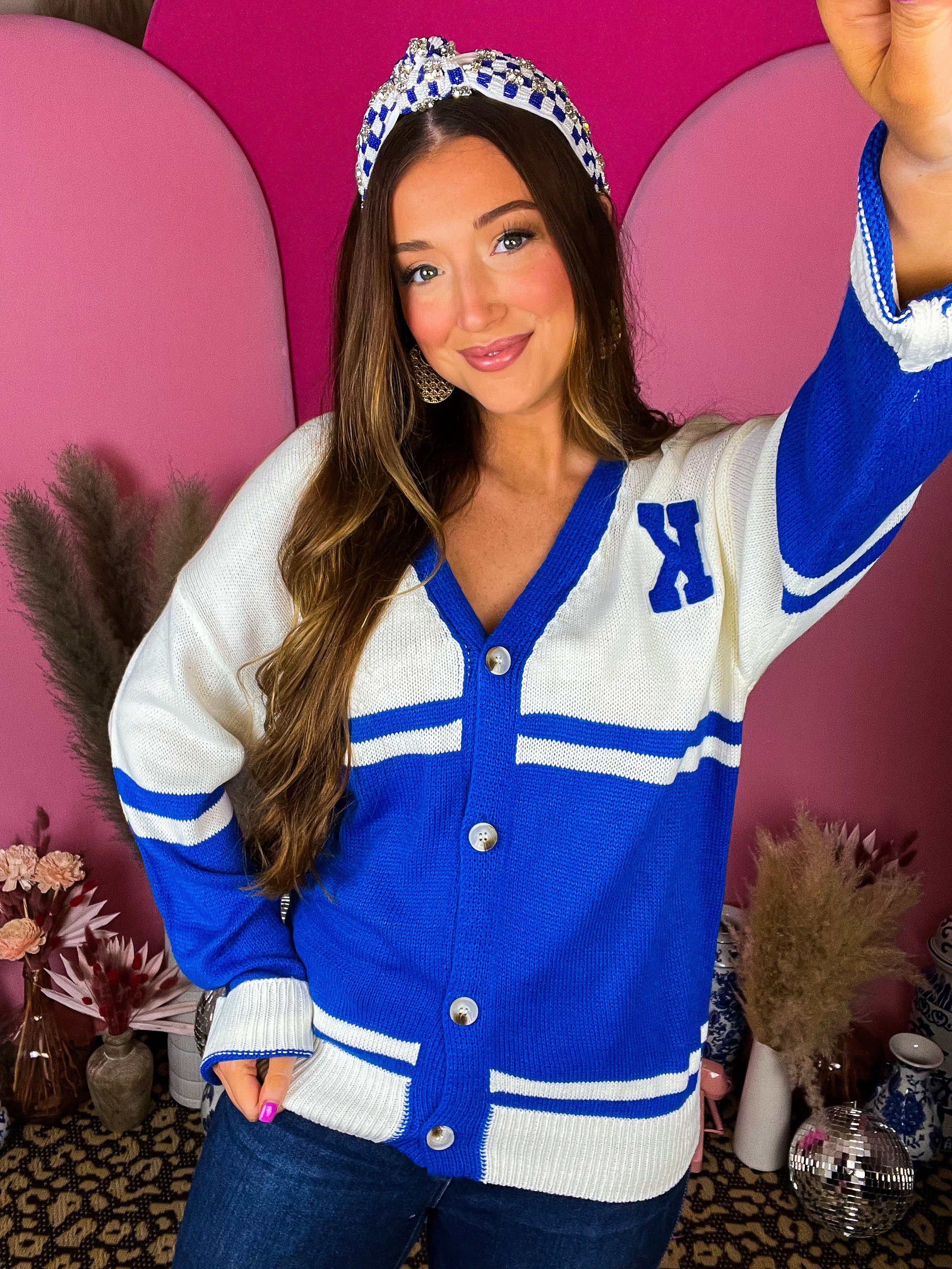 Kentucky Varisty Cardigan