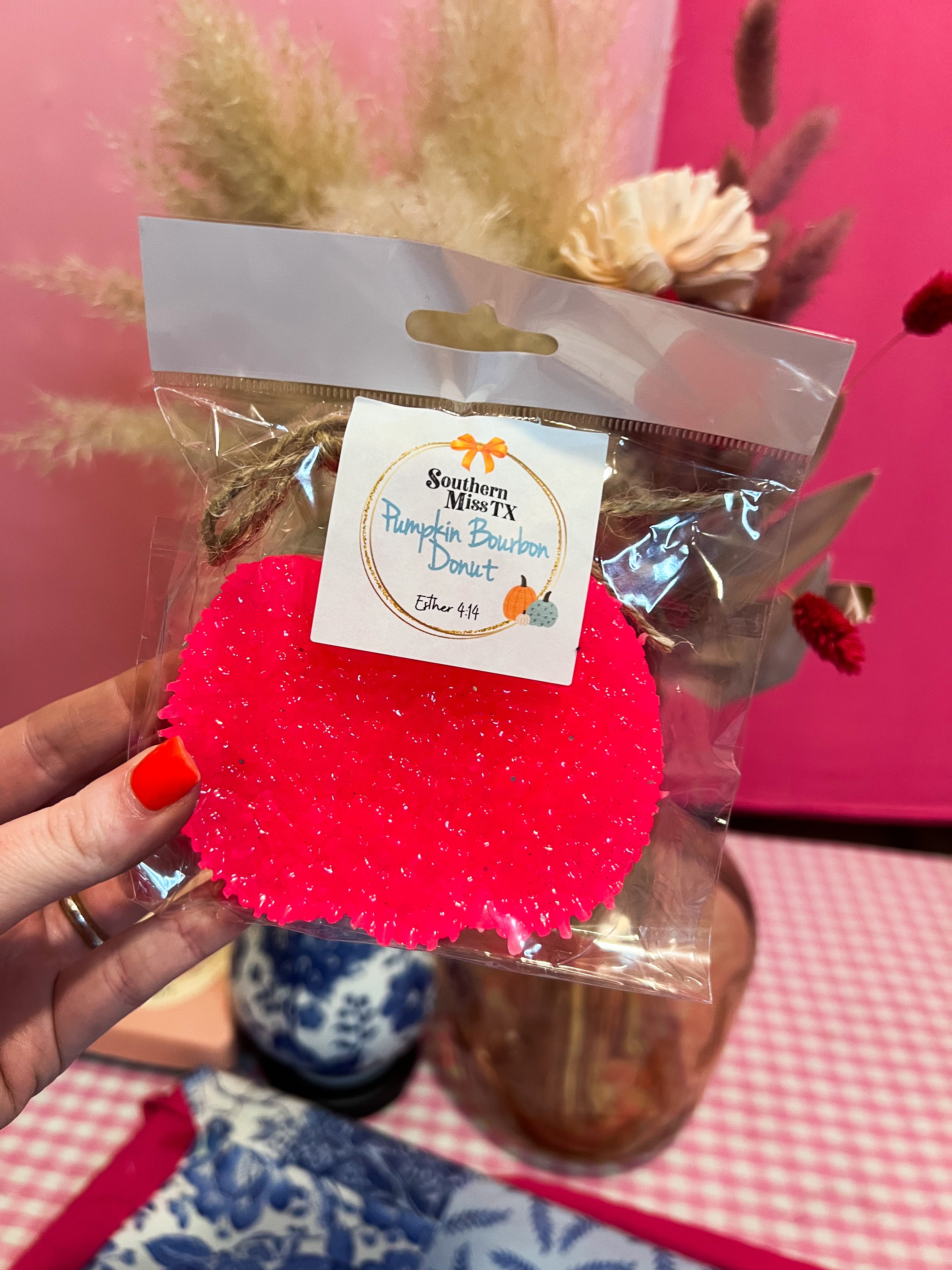 Pumpkin Bourbon Donut Fall Freshie