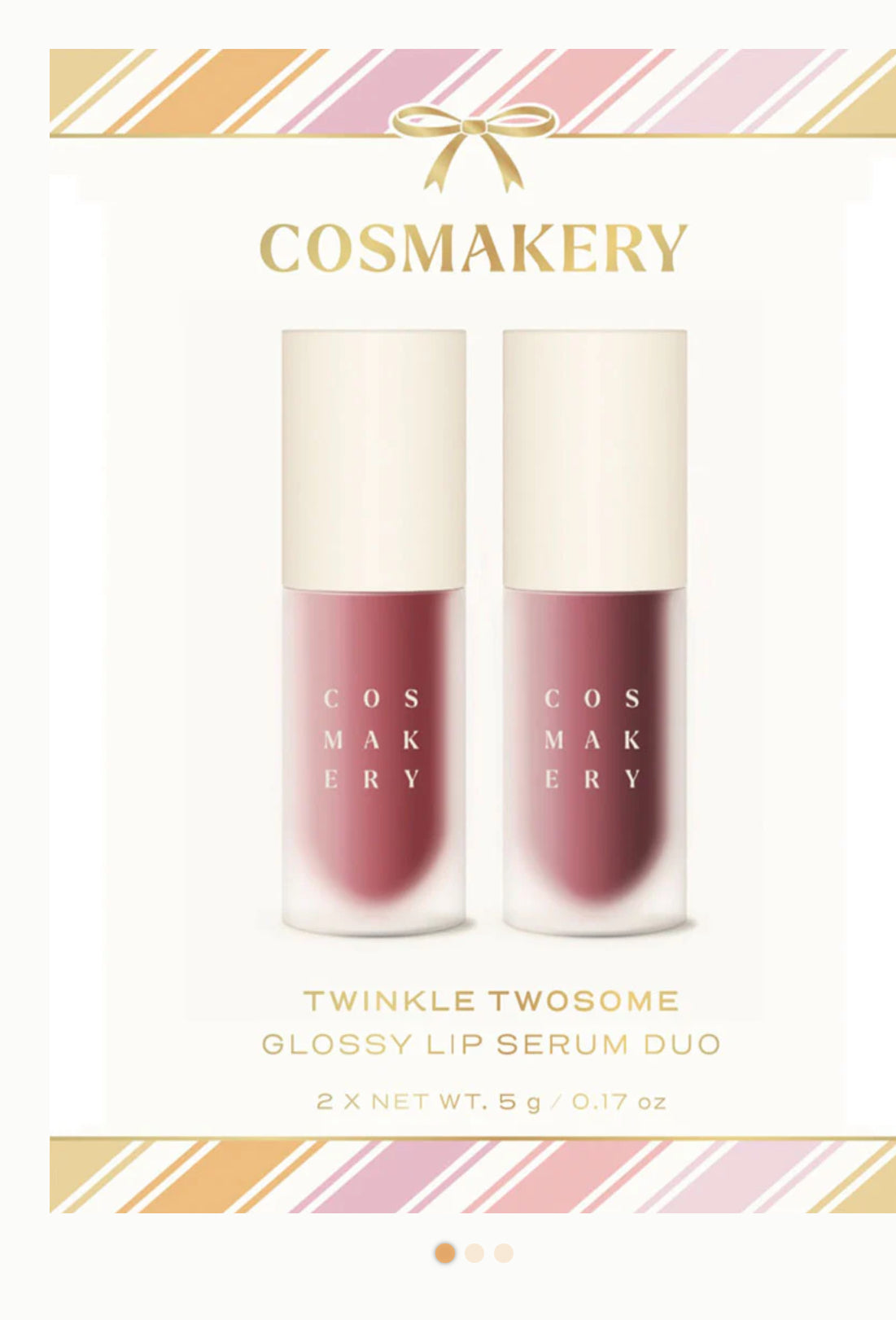 Pinkies TWINKLE TWOSOME - GLOSSY LIP SERUM DUO