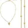 Load image into Gallery viewer, Heart 18K Gold Plated Waterproof Necklace