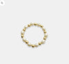 Load image into Gallery viewer, Stretchy Pearl 18K Gold Plated Ring