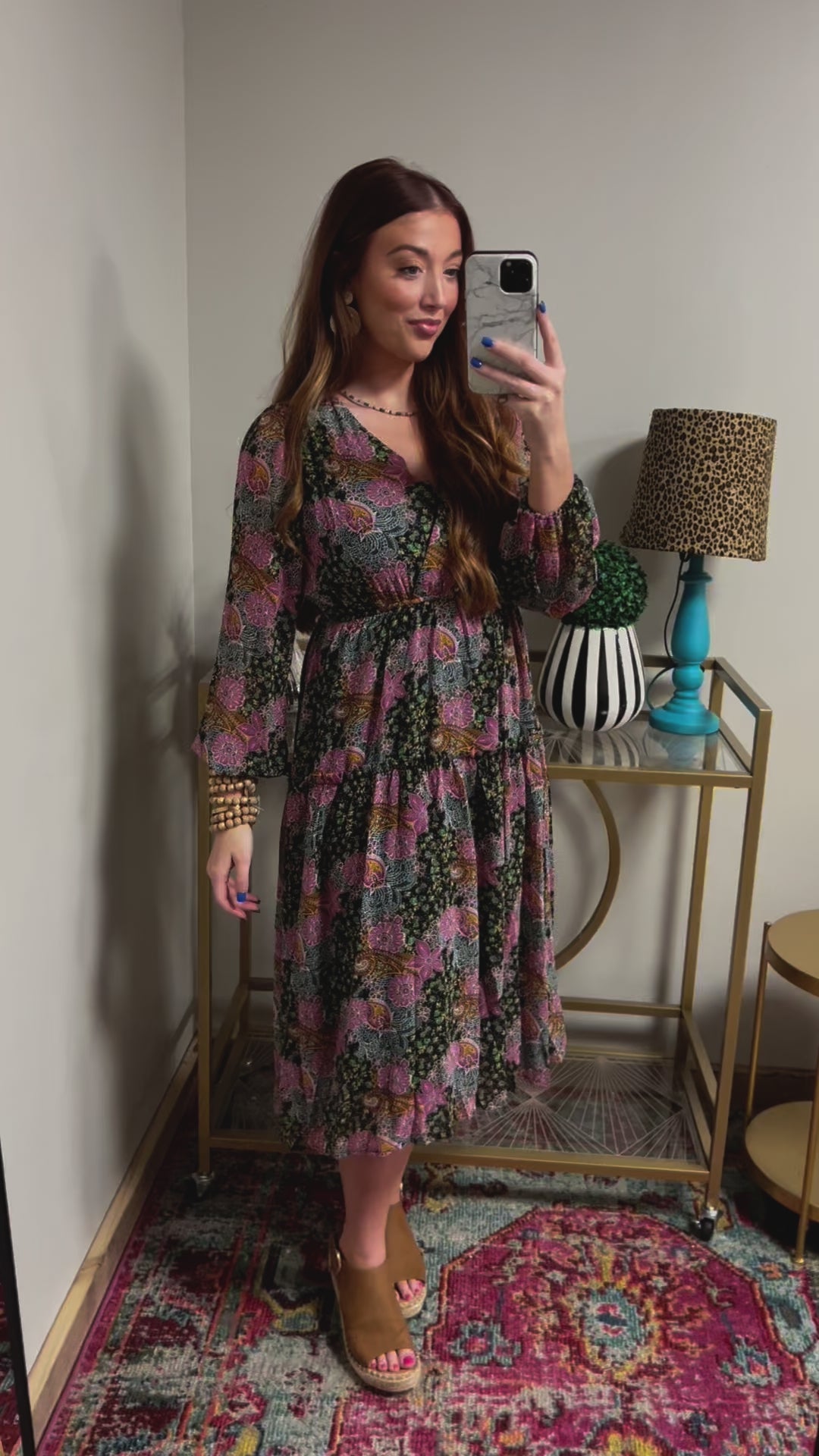 Blessed Days Midi Dress